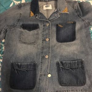 New, hand-painted denim jacket!